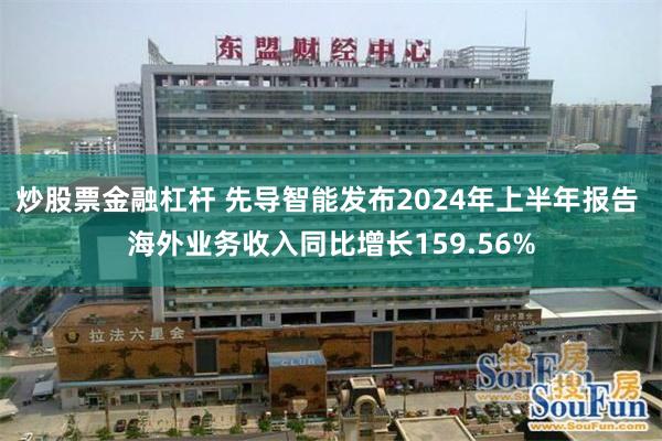 炒股票金融杠杆 先导智能发布2024年上半年报告 海外业务收入同比增长159.56%