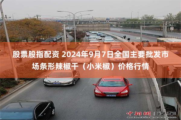 股票股指配资 2024年9月7日全国主要批发市场条形辣椒干（小米椒）价格行情