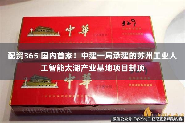 配资365 国内首家！中建一局承建的苏州工业人工智能太湖产业基地项目封顶